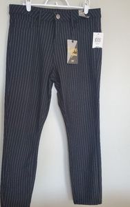YMI Juniors Stretch Pinstripe Pants
